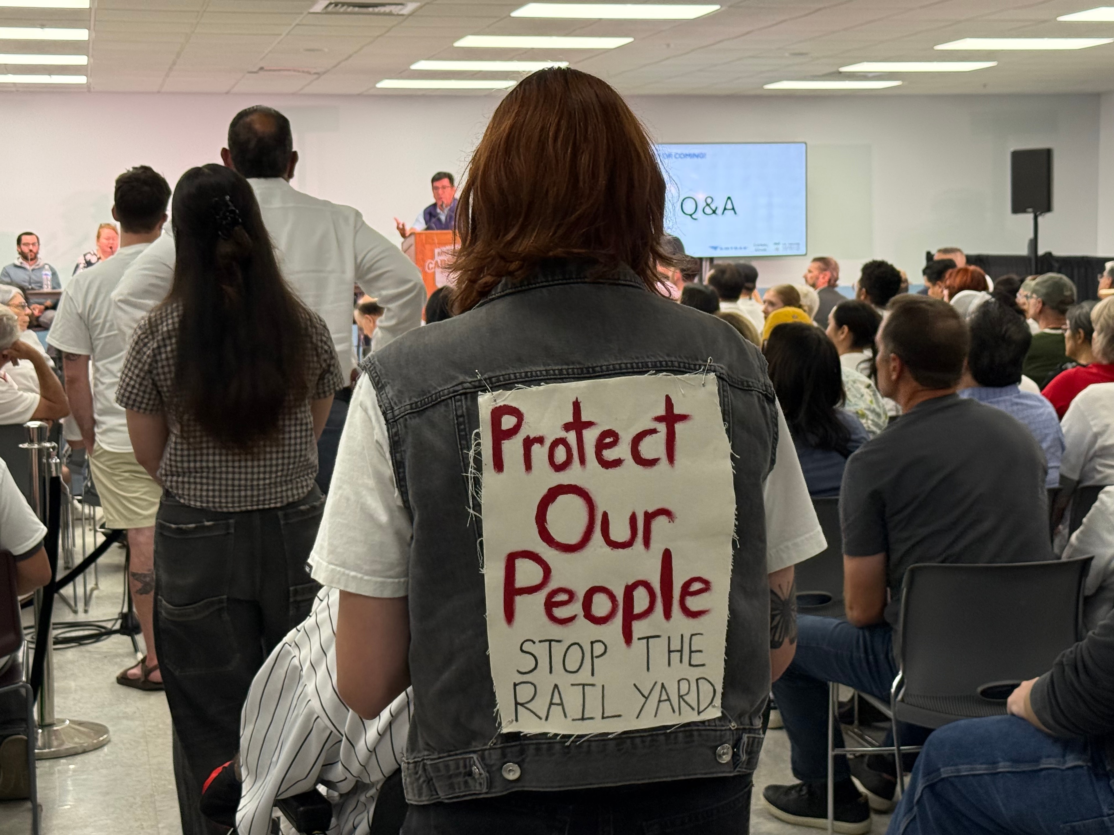 Residents Showed Growing Unity at Proposed Amtrak Maintenance Facility