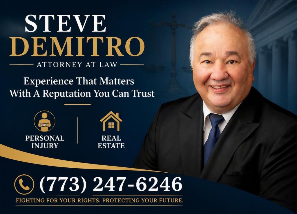 Steve Demitro Attorney at Law – Personal Injury & Real Estate – (773) 247-6246