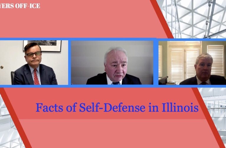 Self-Defense in Illinois among several topics on new Live Stream program – “Lawyers Off-Ice”