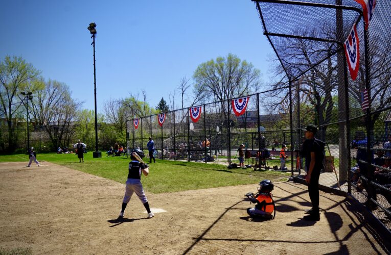 Photos: Play Ball!  The Perfect day for baseball for these kids from Bridgeport, Brighton Park, Chinatown, McKinley Park and Pilsen