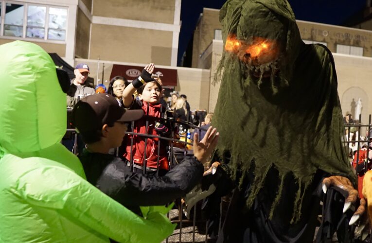 Photos-Volunteers from Bridgeport Catholic Academy Host  Amazing Halloween Party