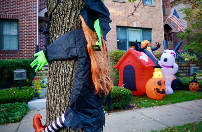 Ghost, Goblins, and Witches Emerging All Over  Armour Park, Bridgeport, Canaryville, Chinatown and McKinley Park – Photos of Neat Decorated Halloween Houses From Our Neighborhood.