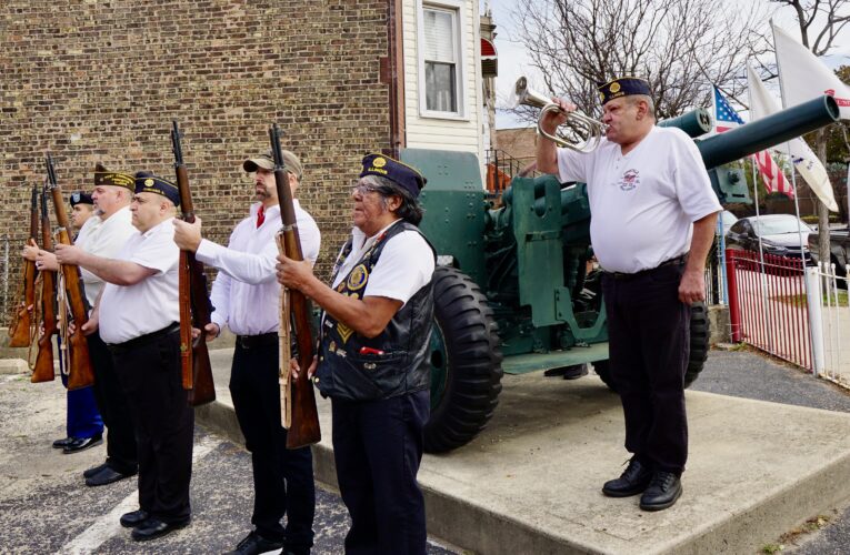 Veteran Groups from Bridgeport, McKinley Park and Pilsen Hold Joint Veterans Day Ceremony