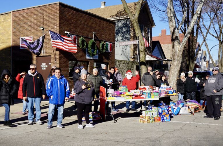 Photos -Toys Parade Takes To The Streets In  Bridgeport & Canaryville- Huge Success!